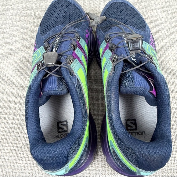Salomon Women's XR Mission 3 Outdoor Trail Running Shoe (171383) Blue Size 8.5 - Picture 12 of 13